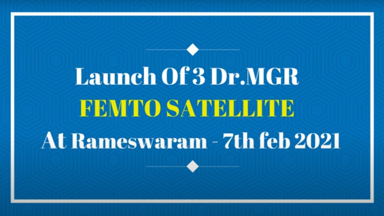 Launch of Femto Cube Satellite